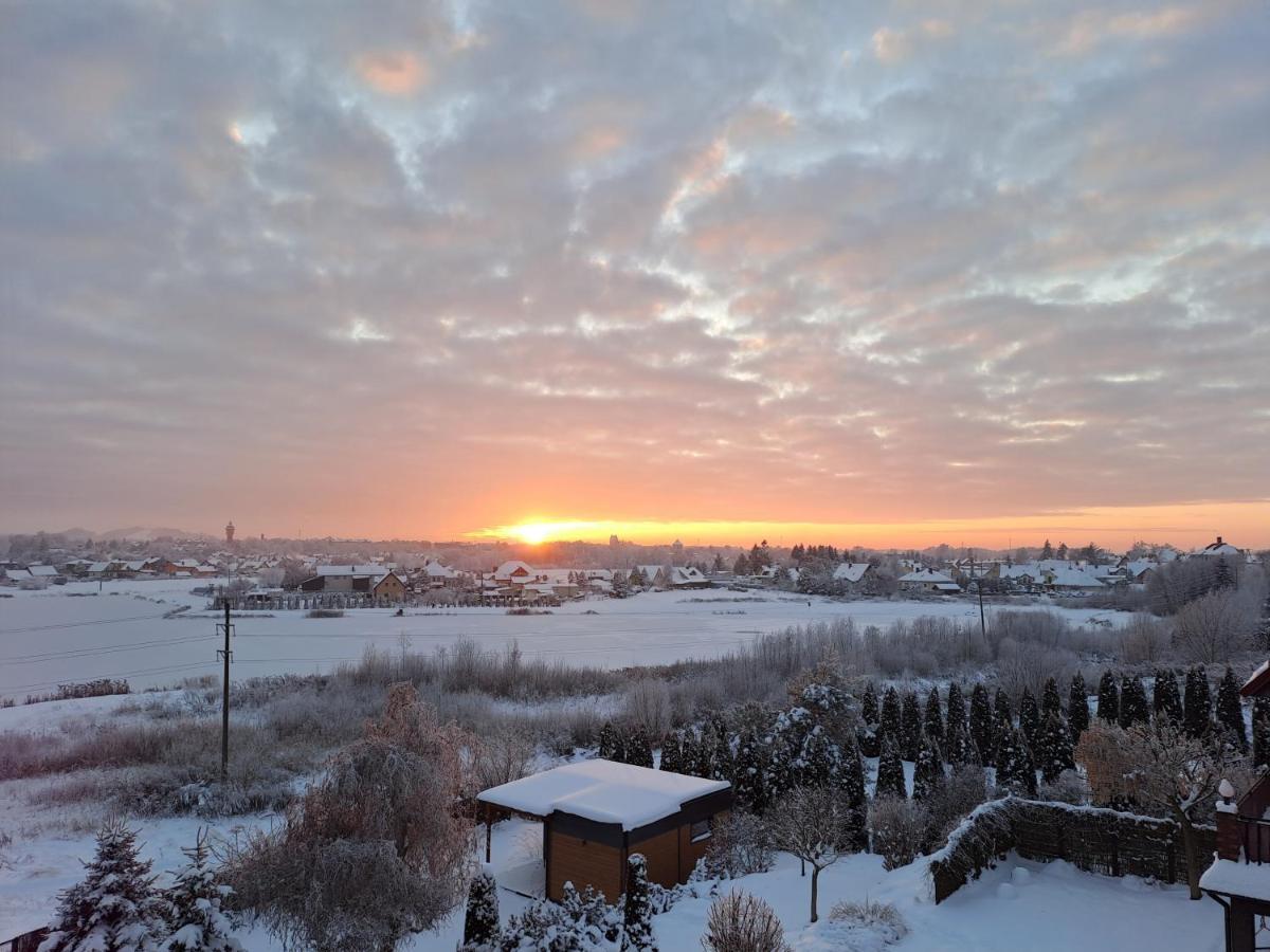 Apartament Nad Ustroniem Gołdap Esterno foto