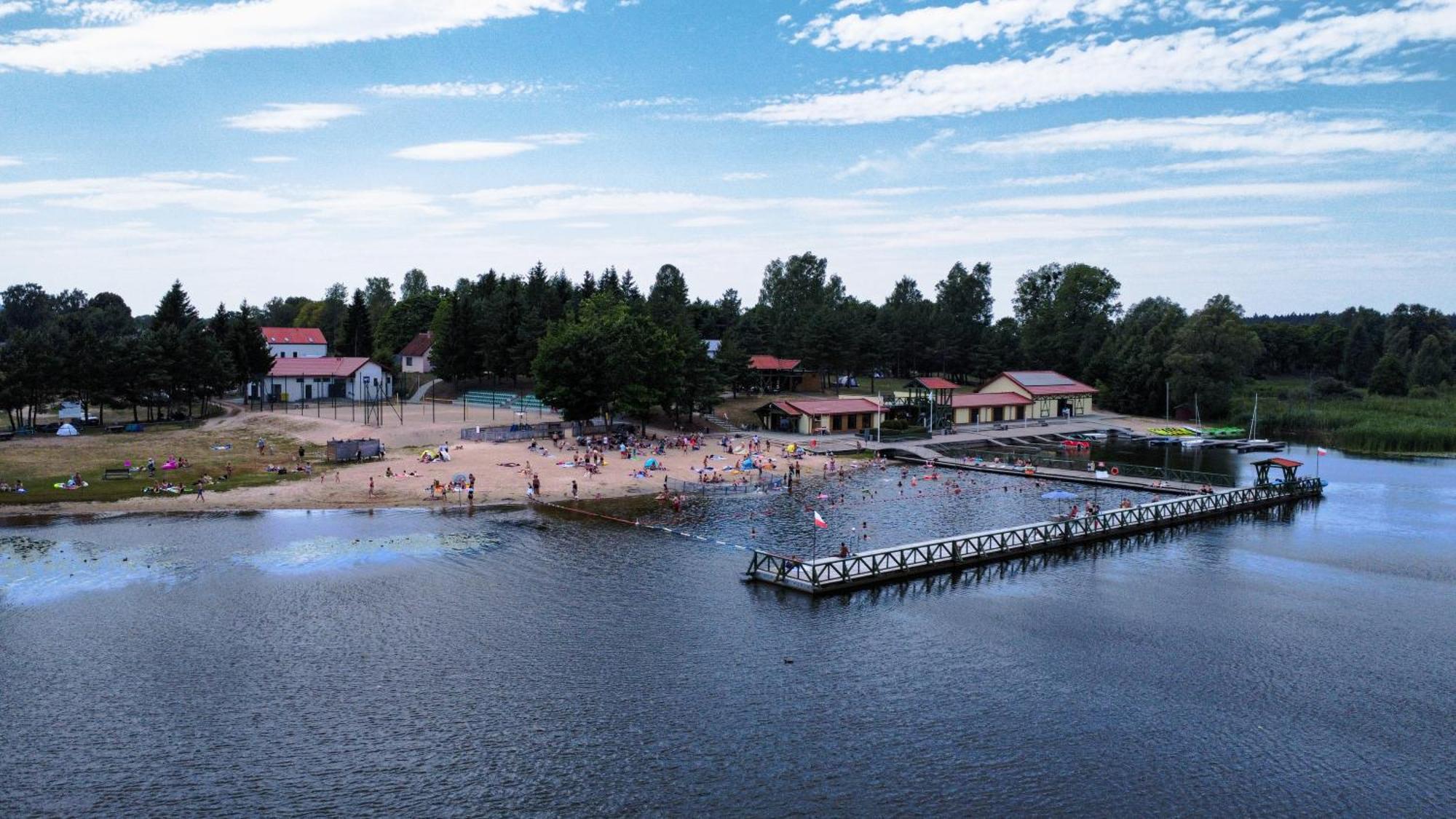 Apartament Nad Ustroniem Gołdap Esterno foto