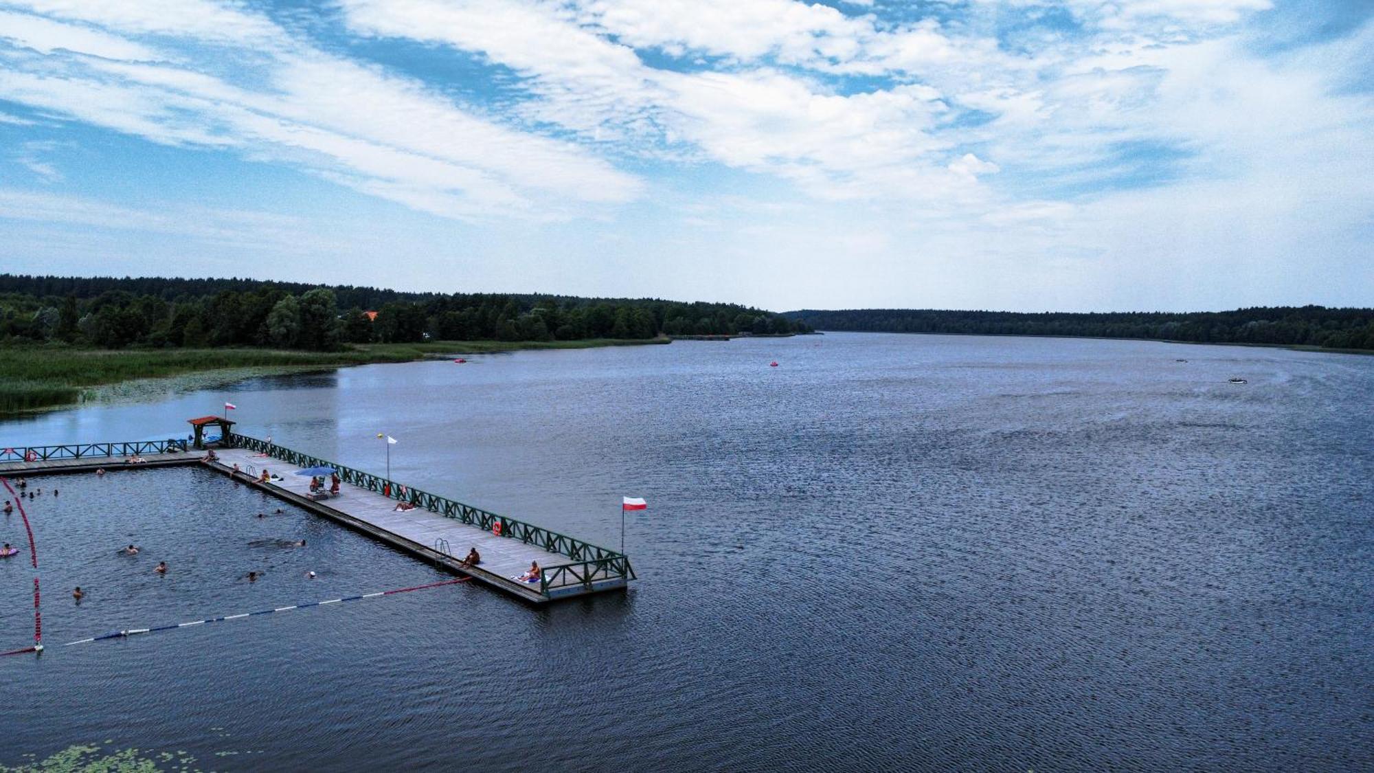 Apartament Nad Ustroniem Gołdap Esterno foto